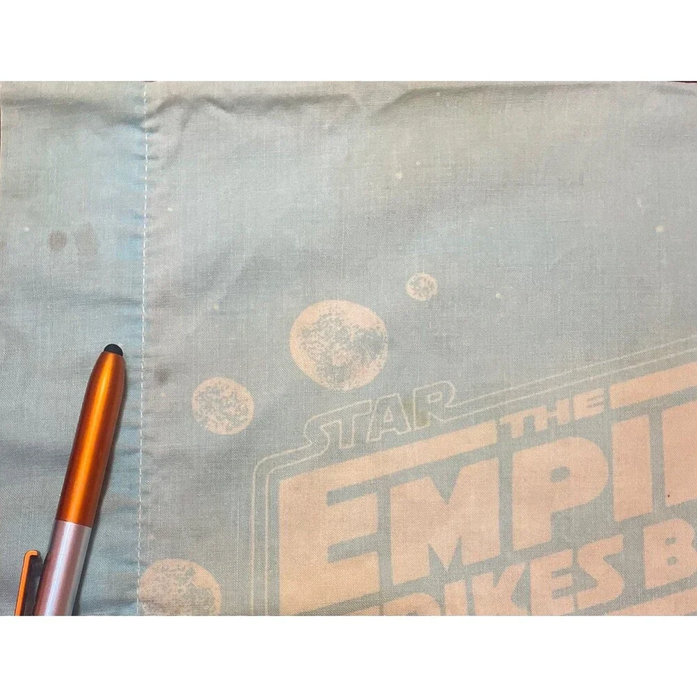 Vintage 1979 Star Wars The Empire Strikes Back Pillowcase - Boba Fett & Vader